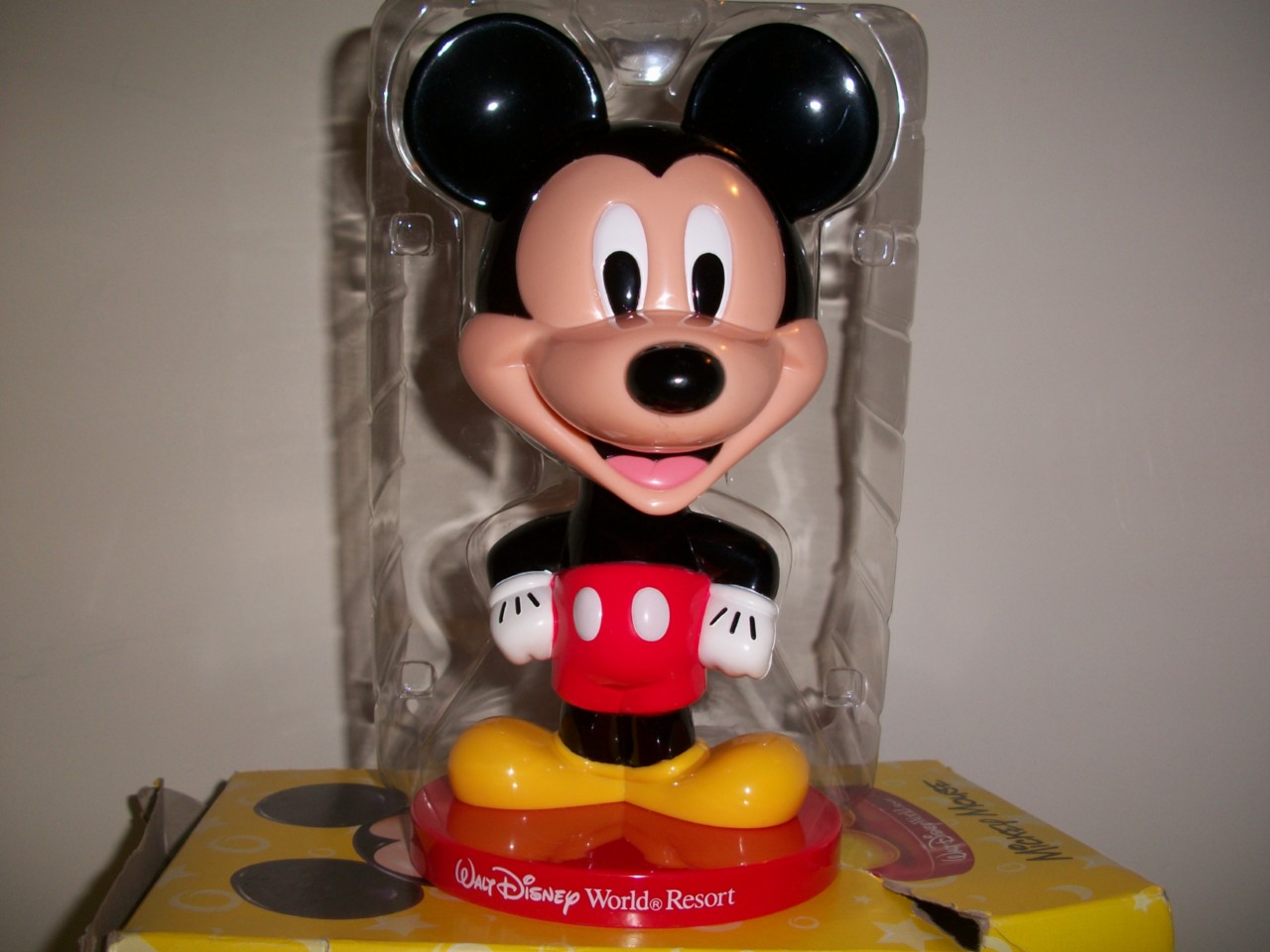 MICKEY MOUSE BOBBLEHEAD WALT DISNEY WORLD RESORT KELLOGG'S 2002 | eBay