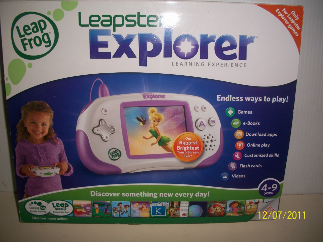 leapster explorer mr pencil