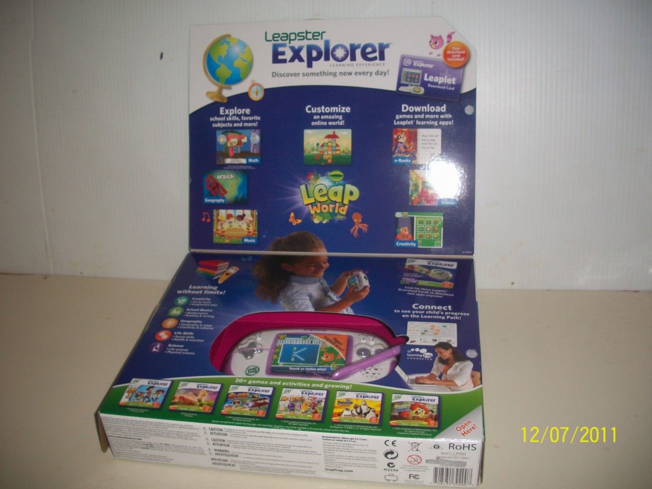 leapster explorer mr pencil