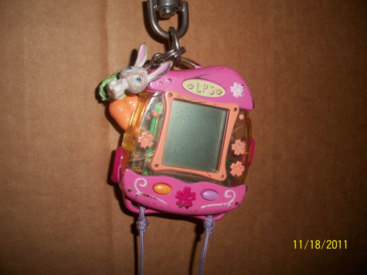 LITTLEST PET SHOP, ELECTRONIC,VIRTUAL,KEY RING,HANDHELD GAME, HASBRO