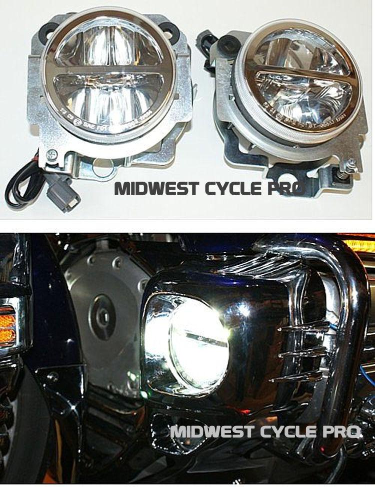 Ultra Bright LED Driving Lights Goldwing GL1800 with Air Bag 2001 2012