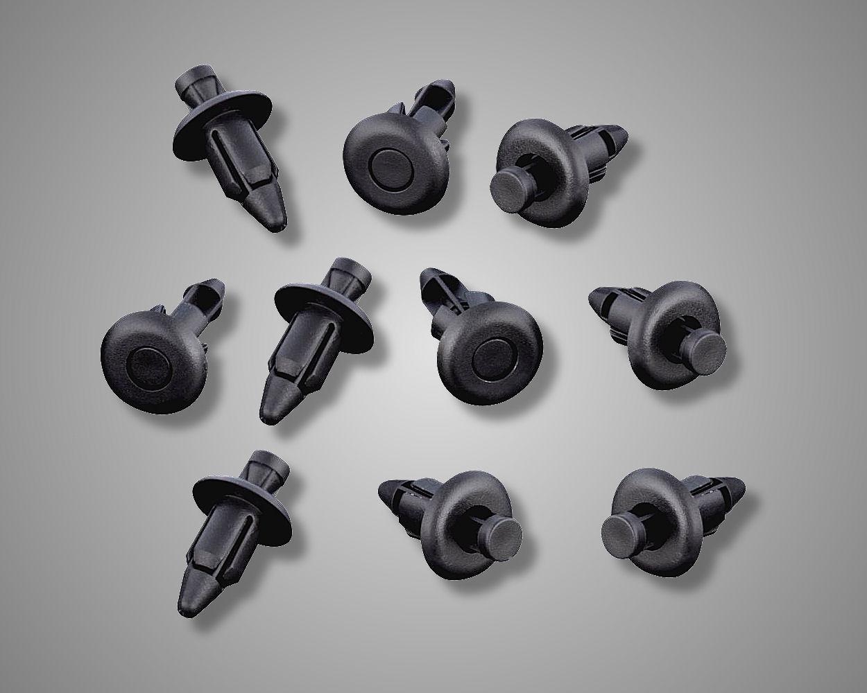 10 Flush Reusable Rivets for Honda Goldwing GL1800