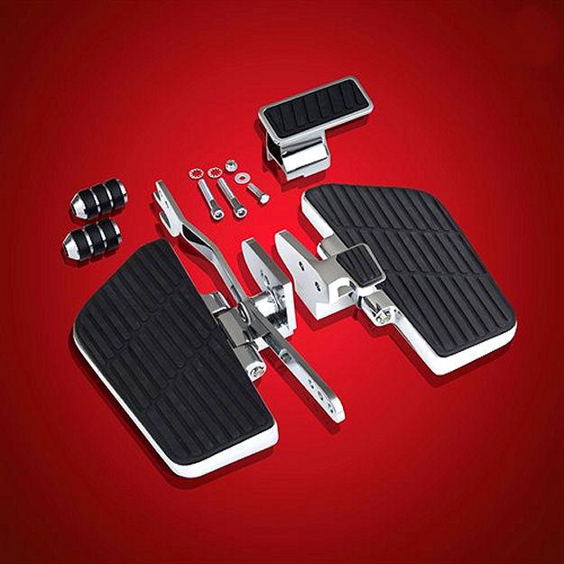 GL1800 Honda Goldwing Floorboards w/ HeelToe Shifter by Show Chrome