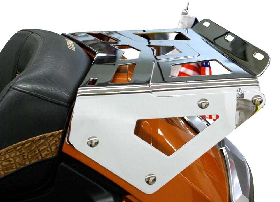 Chrome Expandable Trunkmounted Luggage Rack for CanAm Spyder RT 2010+ (CA040) eBay