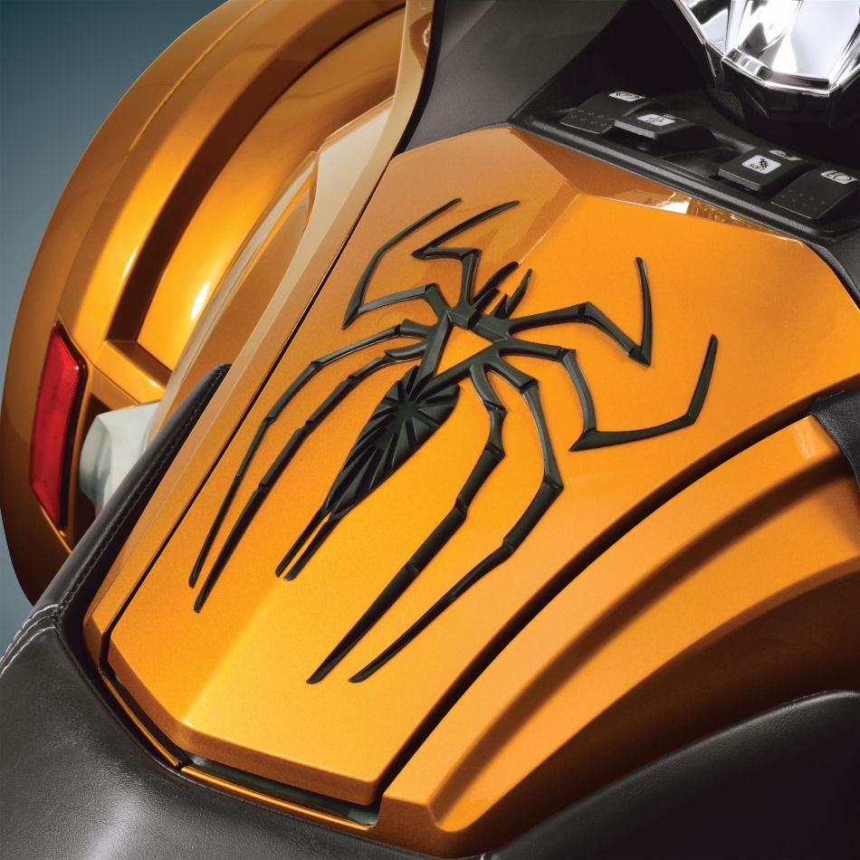 Spider Tank Pad By Show Chrome For All CanAm Spyder Models (4243B) eBay
