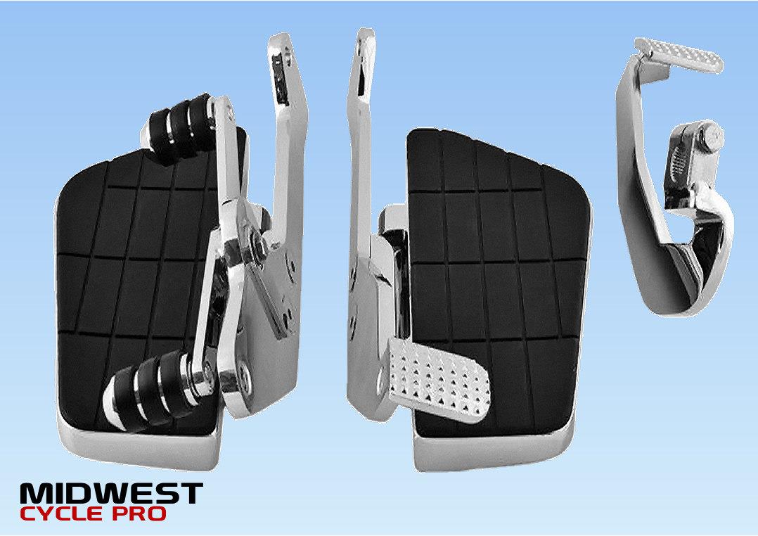 Low Boy Driver Floorboards By Add On For Goldwing GL1500 19882000