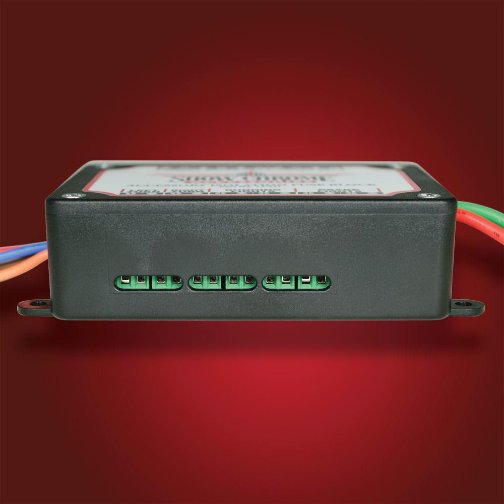 Electronically Isolated Motorcycle Accessory Fuse Block w/ 12v Circuit
