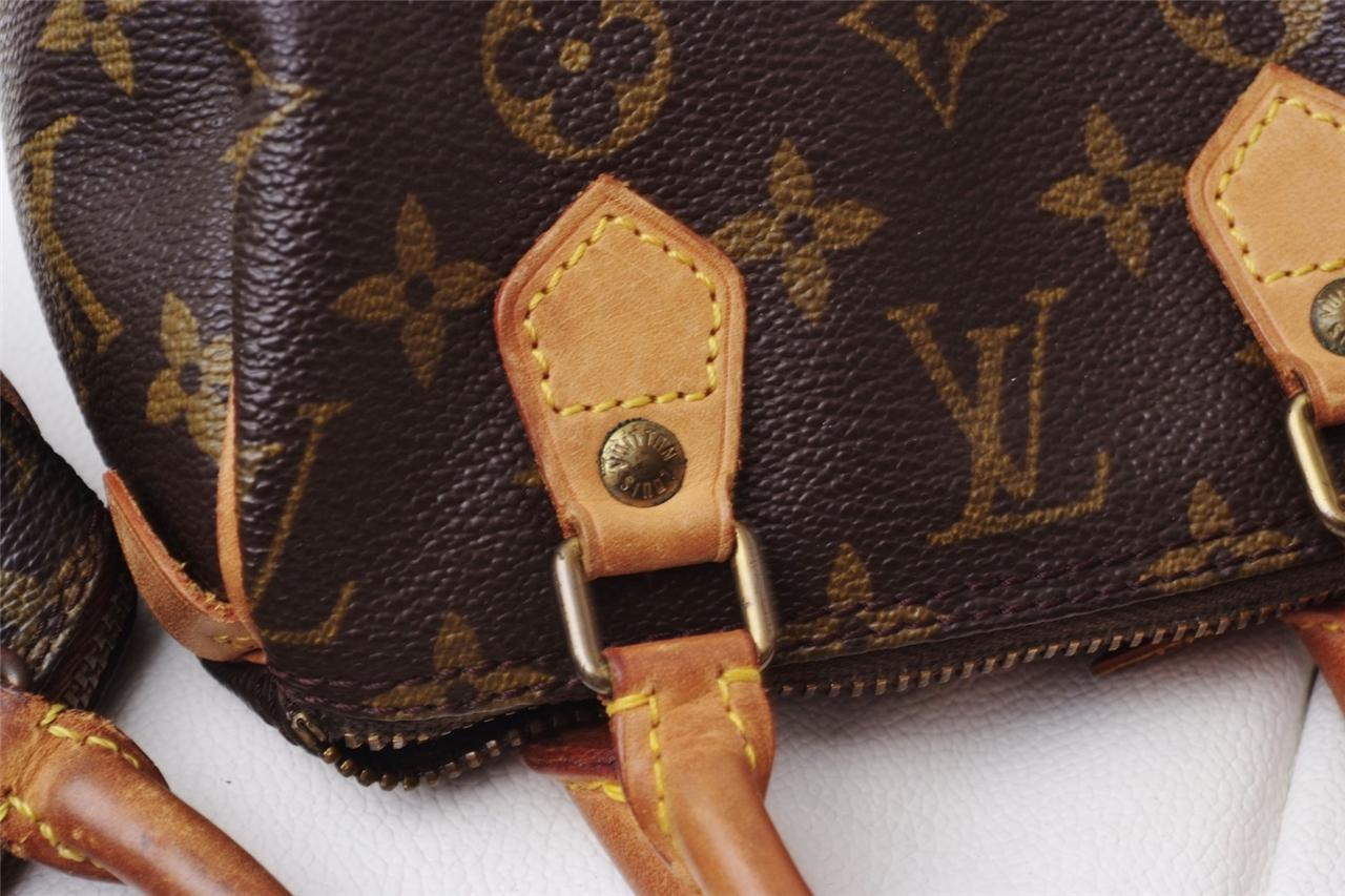 Louis Vuitton Speedy Monogram/Authentic Two Handbags NEEDS REPAIR WORK! | eBay