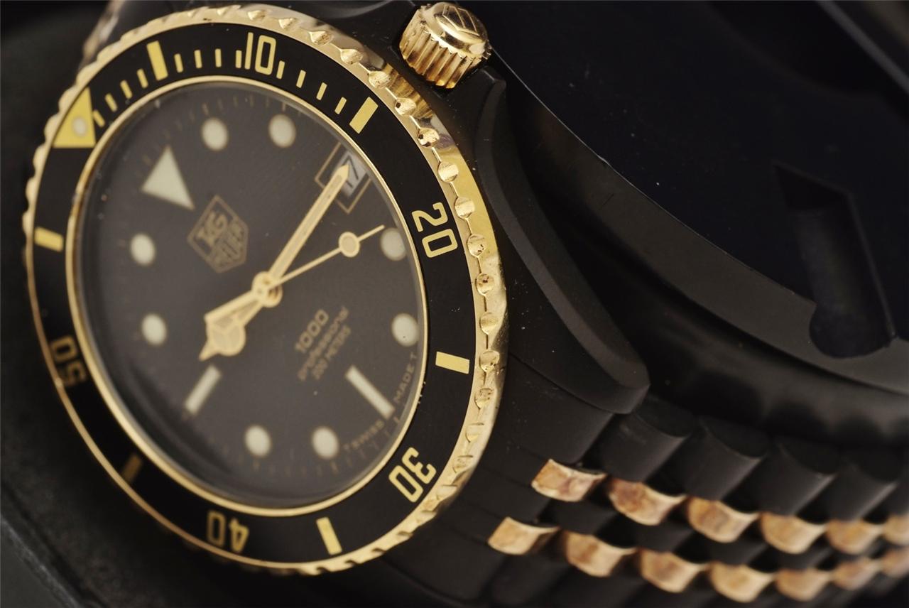 Tag Heuer 1000 Professional Gold