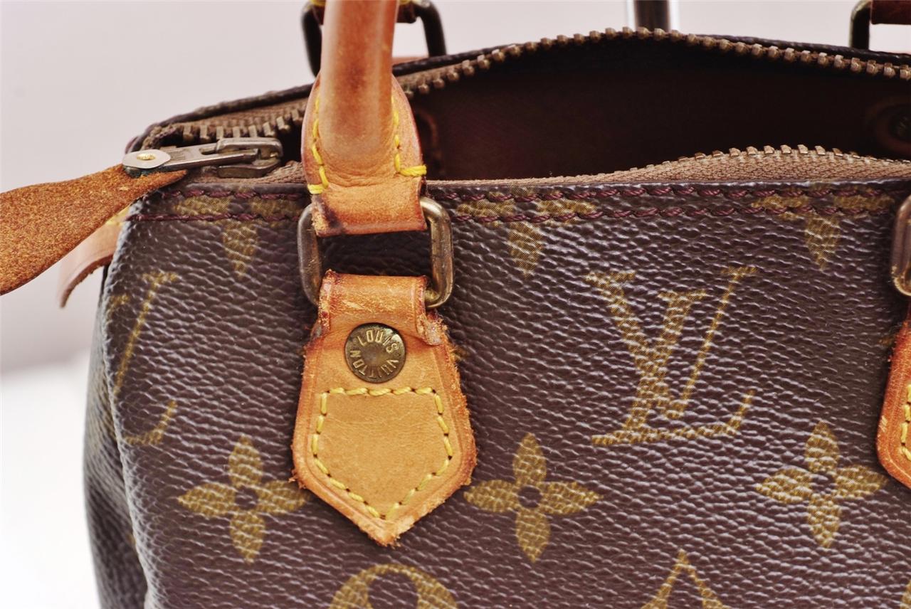 Louis Vuitton Monogram Mini Speedy Authentic Ladies Hand bag! BROKEN ZIPPER | eBay
