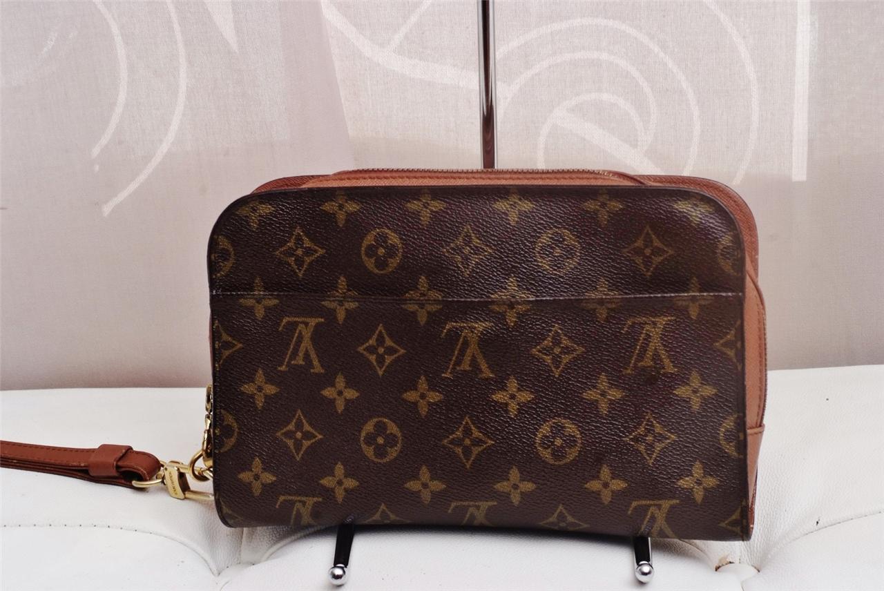 Louis Vuitton Orsay Monogram Authentic Clutch Handbag Purse Vintage!!! | eBay
