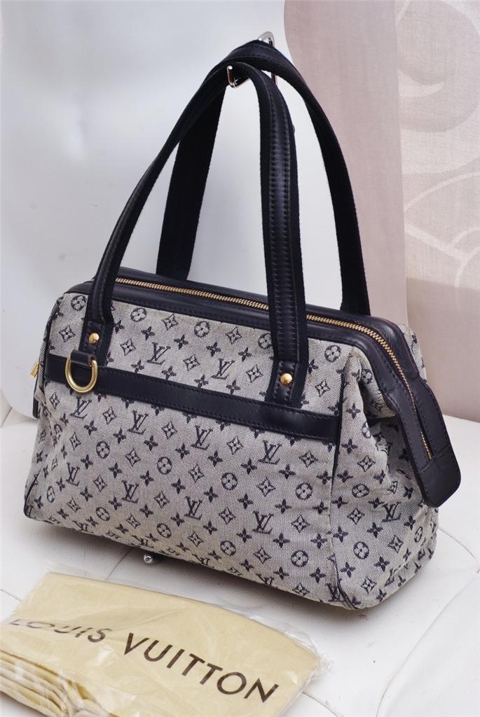 Louis Vuitton Monogram/Authentic Fabric Leather Ladies Hand Bag! | eBay
