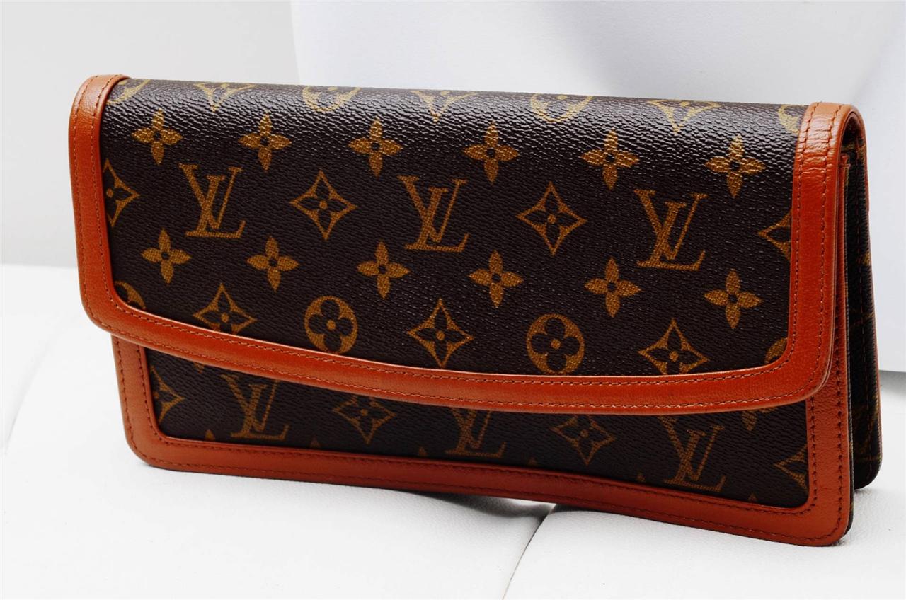 Louis Vuitton Monogram Dame/Authentic Ladies Clutch Vintage Bag!