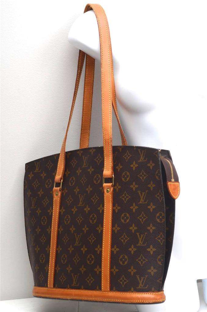 Louis Vuitton Babylon Monogram Authentic Large Tote Shoulder Bag! | eBay