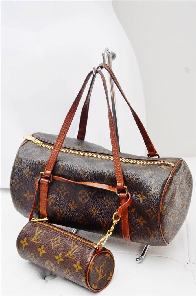 Authentic Louis Vuitton MM Papillon Monogram Ladies Hand Bag! Small Purse! | eBay