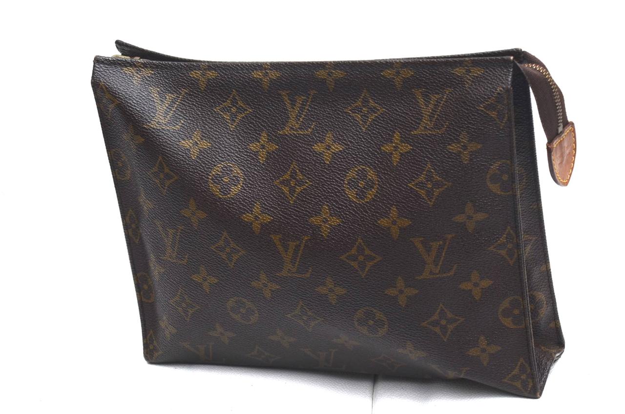 Authentic Louis Vuitton Monogram PM Toilette Cosmetic Pouch Bag!!! | eBay