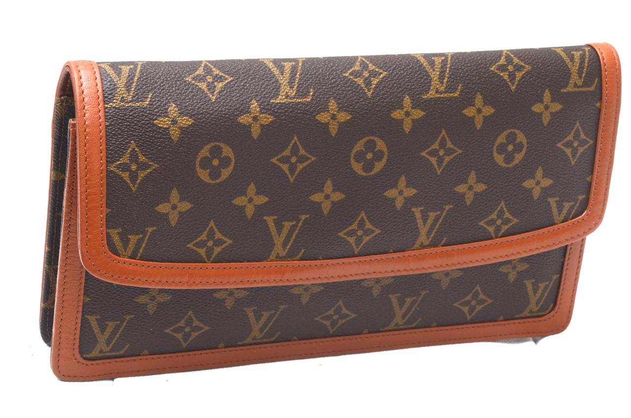 Louis Vuitton Monogram Dame/Authentic Ladies Clutch Luxury Vintage Bag!!!! | eBay
