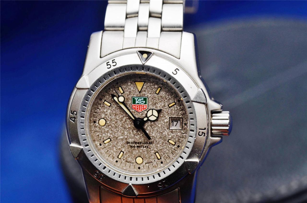 TAG Heuer 1500 Professional SS/Authentic Ladies Diver Sports Watch! eBay