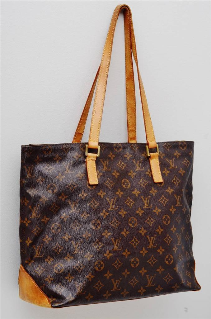 Louis Vuitton Monogram Cabas Alto/Authentic Ladies Tote Shoulder Bag!! | eBay