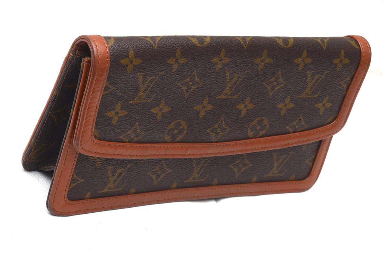 Louis Vuitton Monogram Dame Authentic Women&#39;s Vintage Purse Clutch Handbag!! | eBay