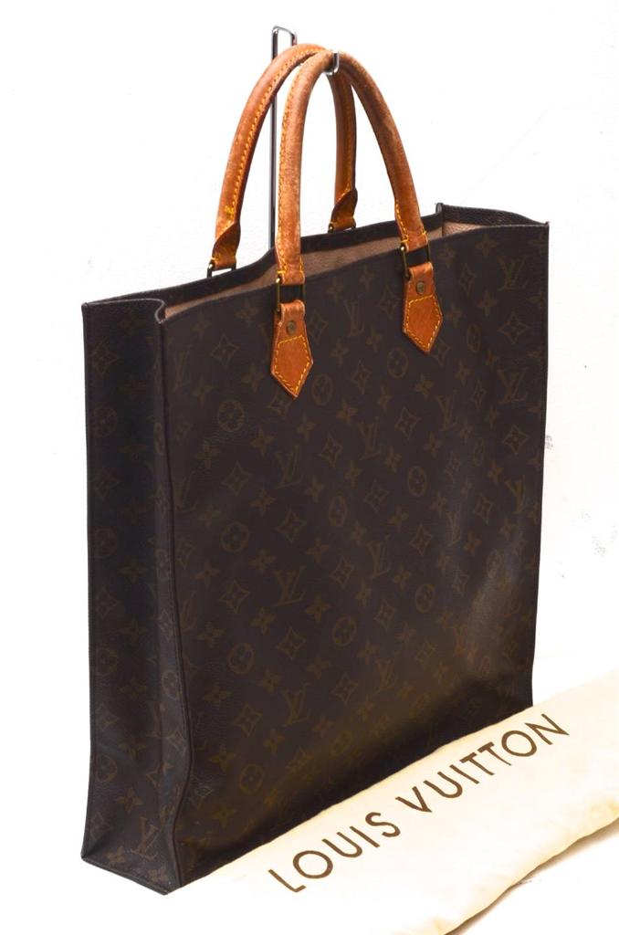 Louis Vuitton Sac Plat GM Monogram/Authentic Luxury Ladies Tote Hand Bag!! | eBay