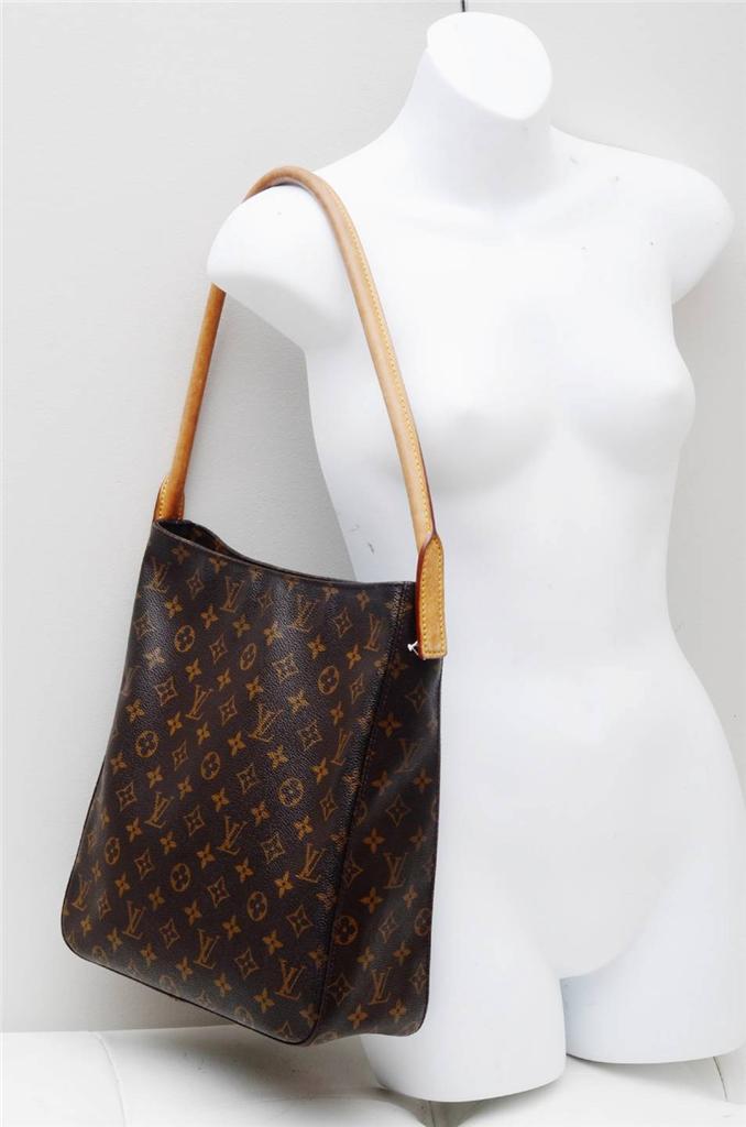 Louis Vuitton Looping GM Monogram Brown/Authentic Ladies Shoulder Bag! | eBay