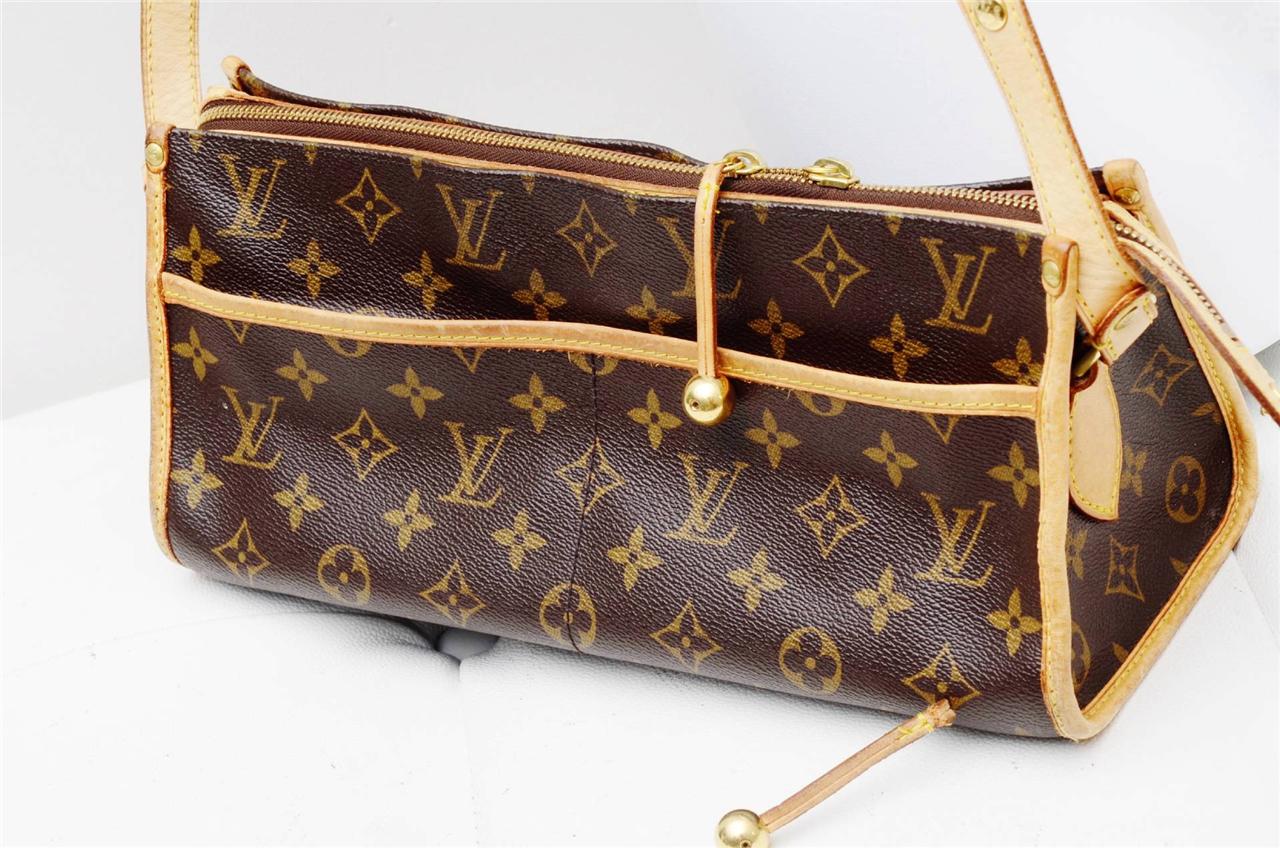 Louis Vuitton Popincourt Long Women's Handbag M40008 Monogram (Brown)