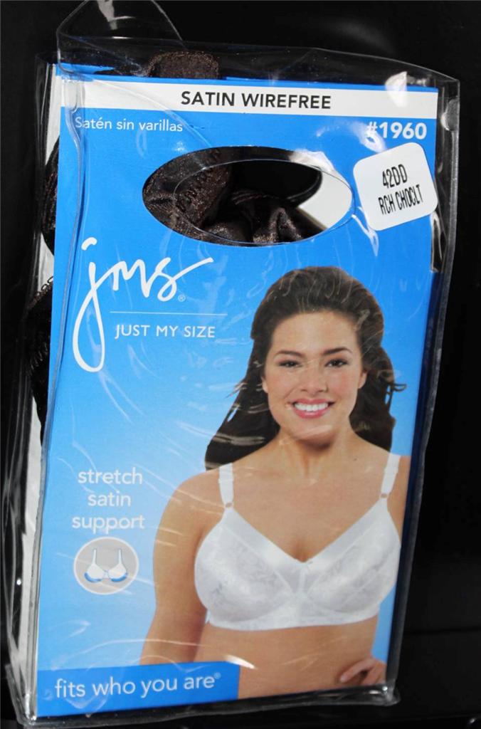 Just My Size Bra 1960 42DD 42DDD 1220 40DD 42D 1212 40D Playtex 4434