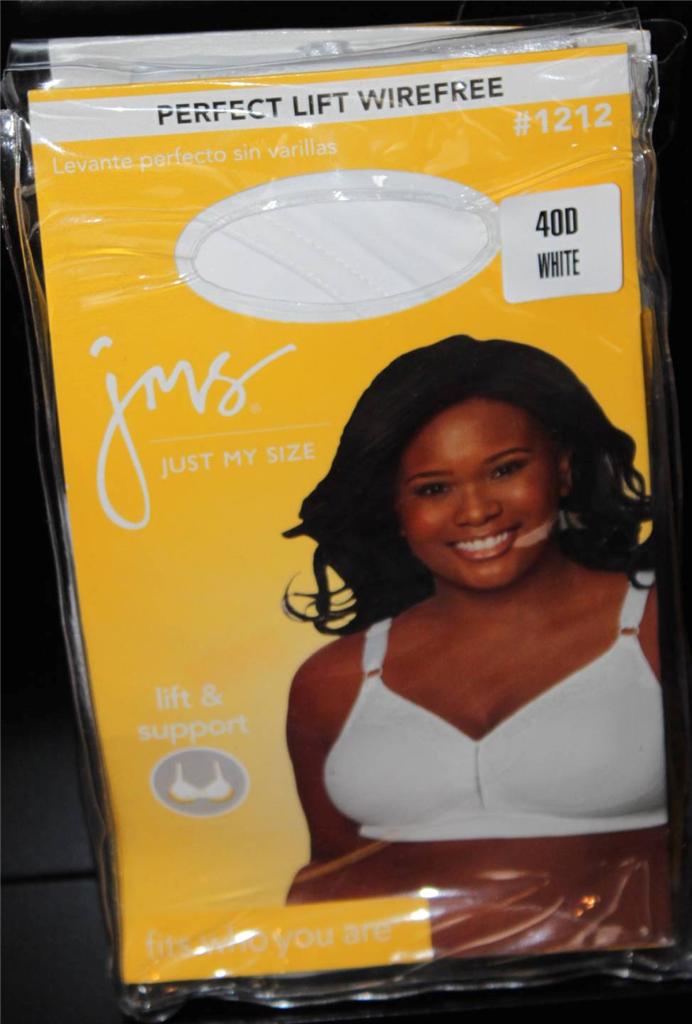 Just My Size Bra 1960 42DD 42DDD 1220 40DD 42D 1212 40D Playtex 4434