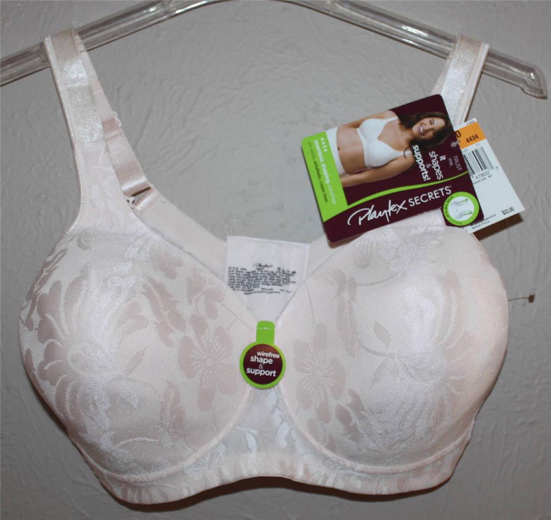 Just My Size Bra 1960 42DD 42DDD 1220 40DD 42D 1212 40D Playtex 4434