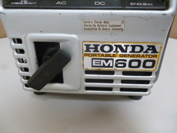 Honda portable generator em600 #5