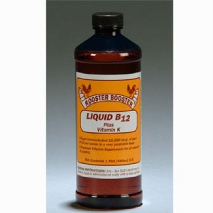 rooster vitamin 16oz booster b12 birds