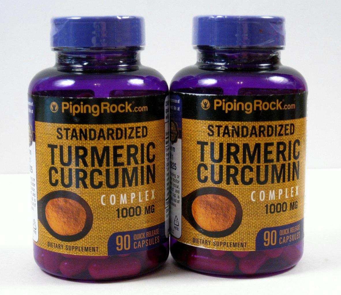 Turmeric Curcumin Standardized 95 Extract 1000mg Complex 90 Capsules 1 Bottle eBay