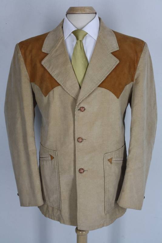 western sport coat with elbow patches