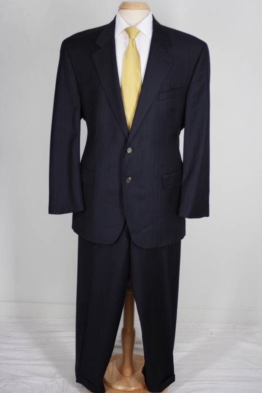 mens navy pinstripe pants
