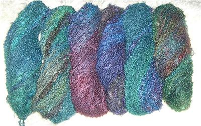 HANDPAINTED MOHAIR SOCK/KNITTING BOUCLE YARN - 100GM Free ...