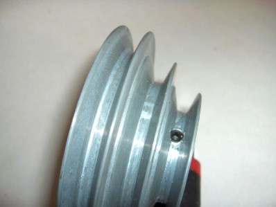 3 step v pulley Clearance