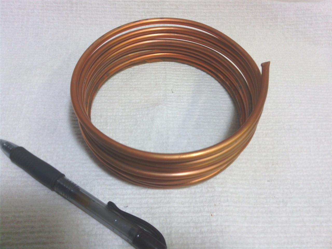1/4" .250" Diameter Copper Tube Tubing .030" Thick Wall eBay