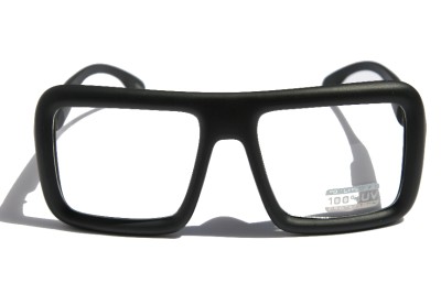 glasses square frame thick nerd retro eye classic bold matte clear tortoise lens