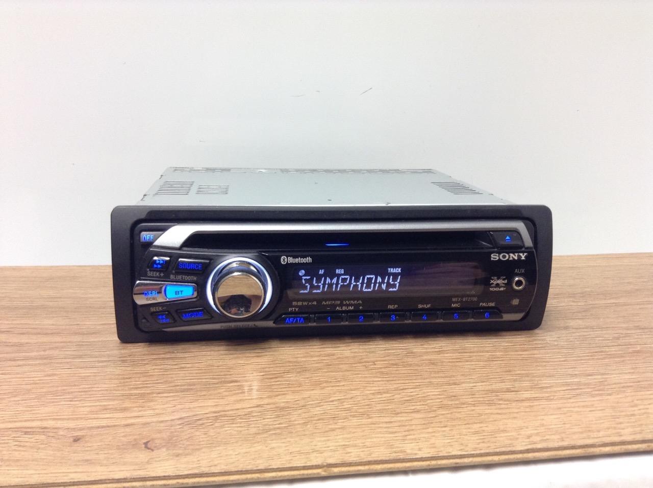 Sony Xplod MexBT2700 Car CD MP3 AuxIn Bluetooth Player Stereo