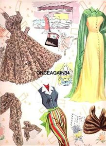 VINTAGE '57 VERA MILES PAPER DO...