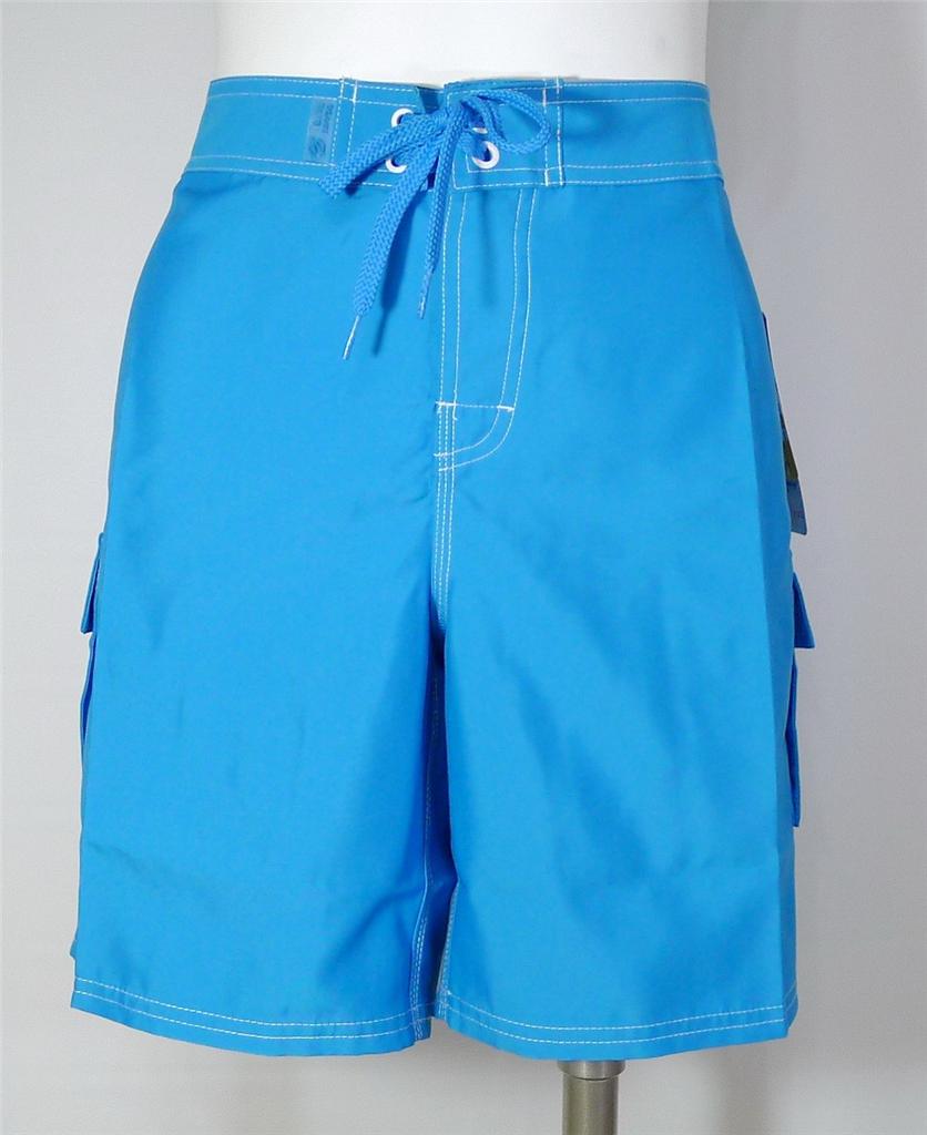 NEW MISSY MRN/OCEAN BLUE SURFING SWIMING BEACH BOARD SHORTS SWIMWEAR