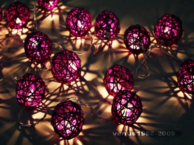 Decorative Hanging Lights on String Party Wedding Home Decor Hanging Light Gift Purple Ba18   Ebay