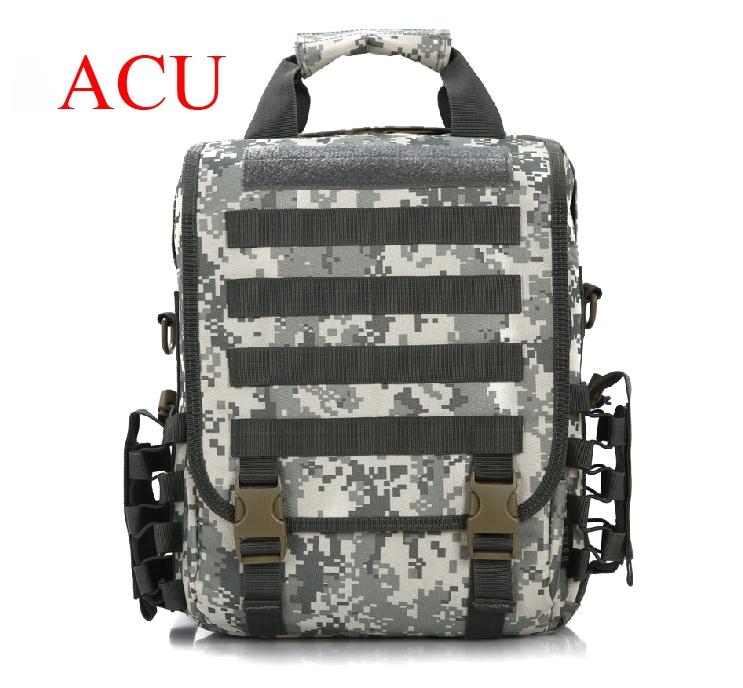 Military Tactical 14＂Laptop Computer Carrying Case Backpack With MOLLE