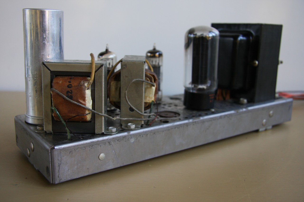 VINTAGE ZENITH 3D32 HI FI STEREO 6BQ5 TUBE AMPLIFIER GUITAR TUBE AMP