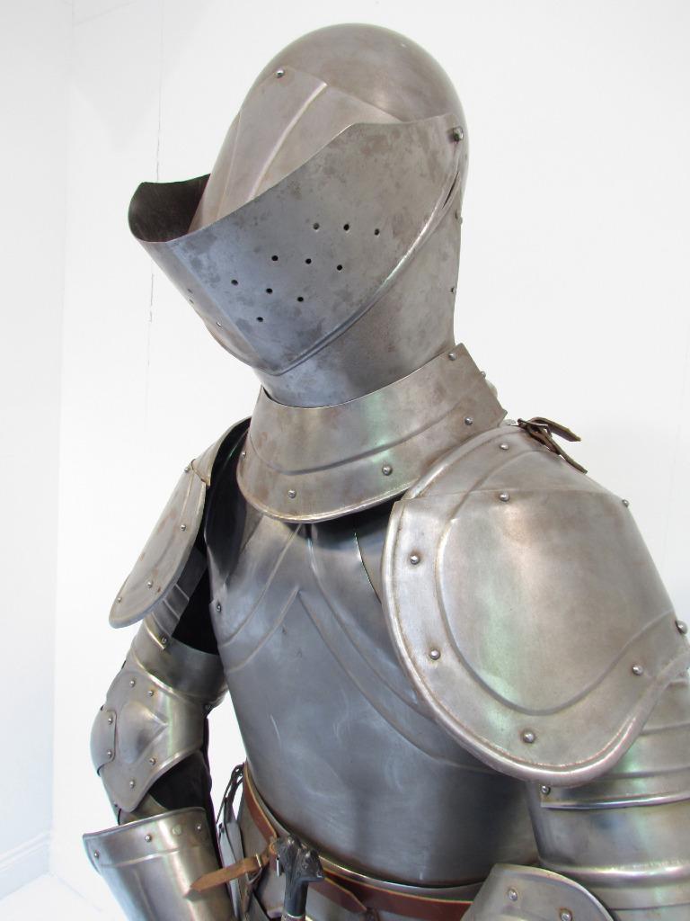 An Life Size Antique Medieval Full Suit Of Body Armour eBay