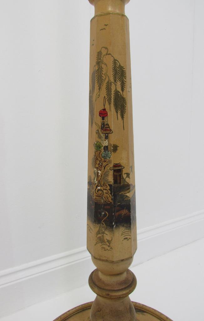 A Beautiul Antique Art Deco Chinese Hand Painted Floor ...