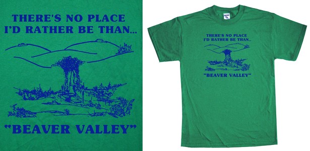 beaver valley tee shirt