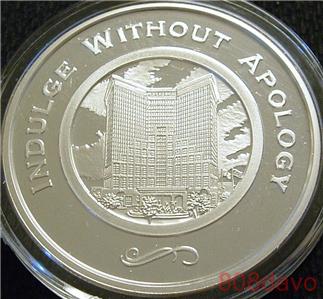 Vegas casino silver coins