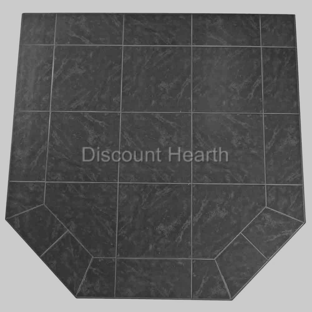 36 40 48 54 Wood Pellet Stove Board Hearth 2 4 R Value Stardust